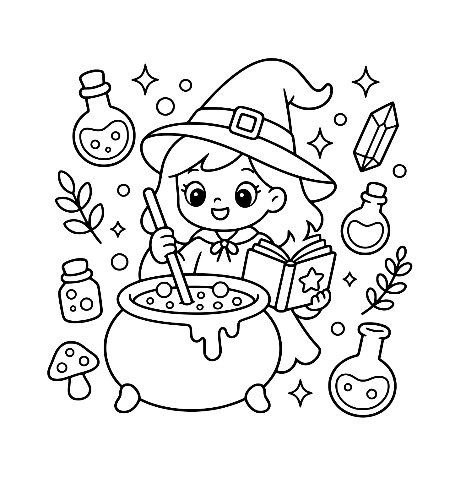 01 Page 03 Little Witch Magic Potion
