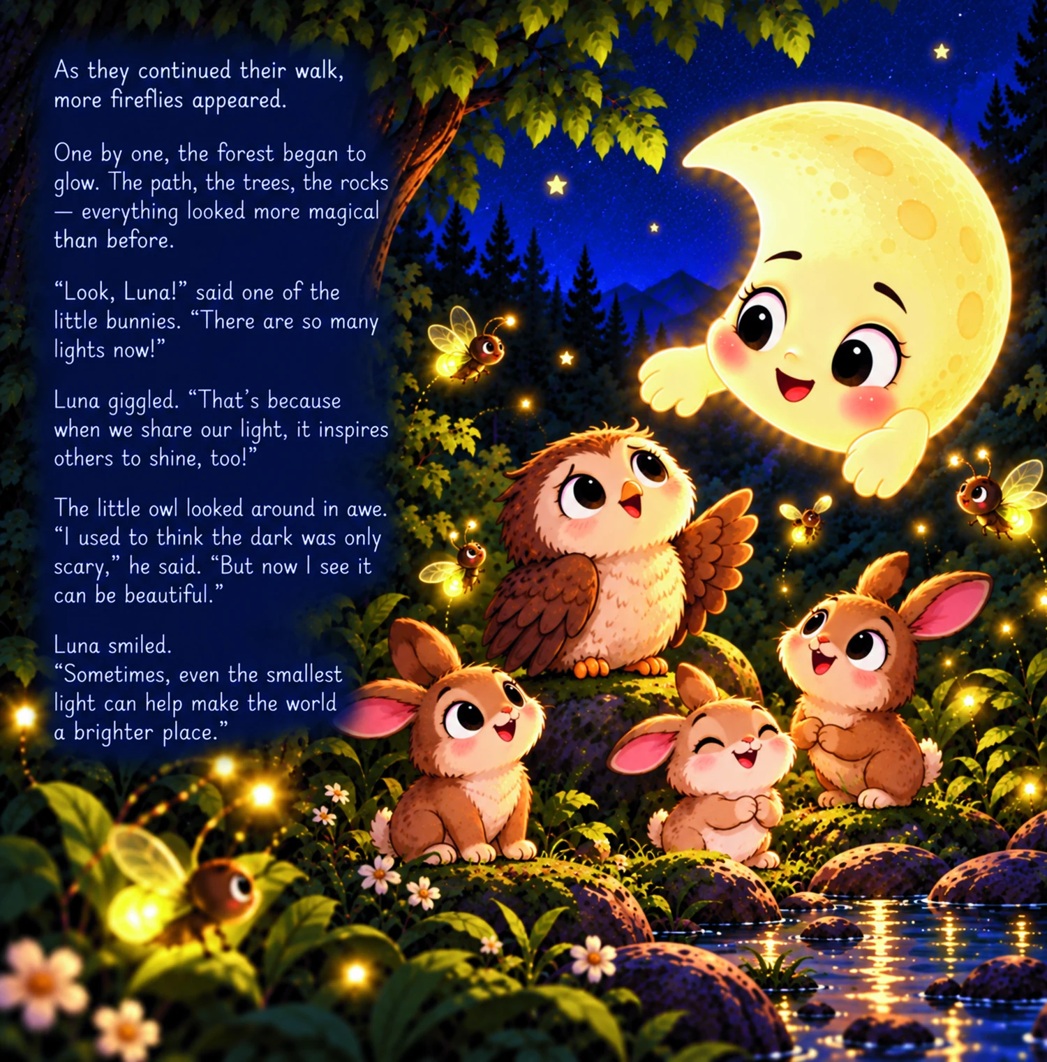 02 Luna Helps Forest Friends