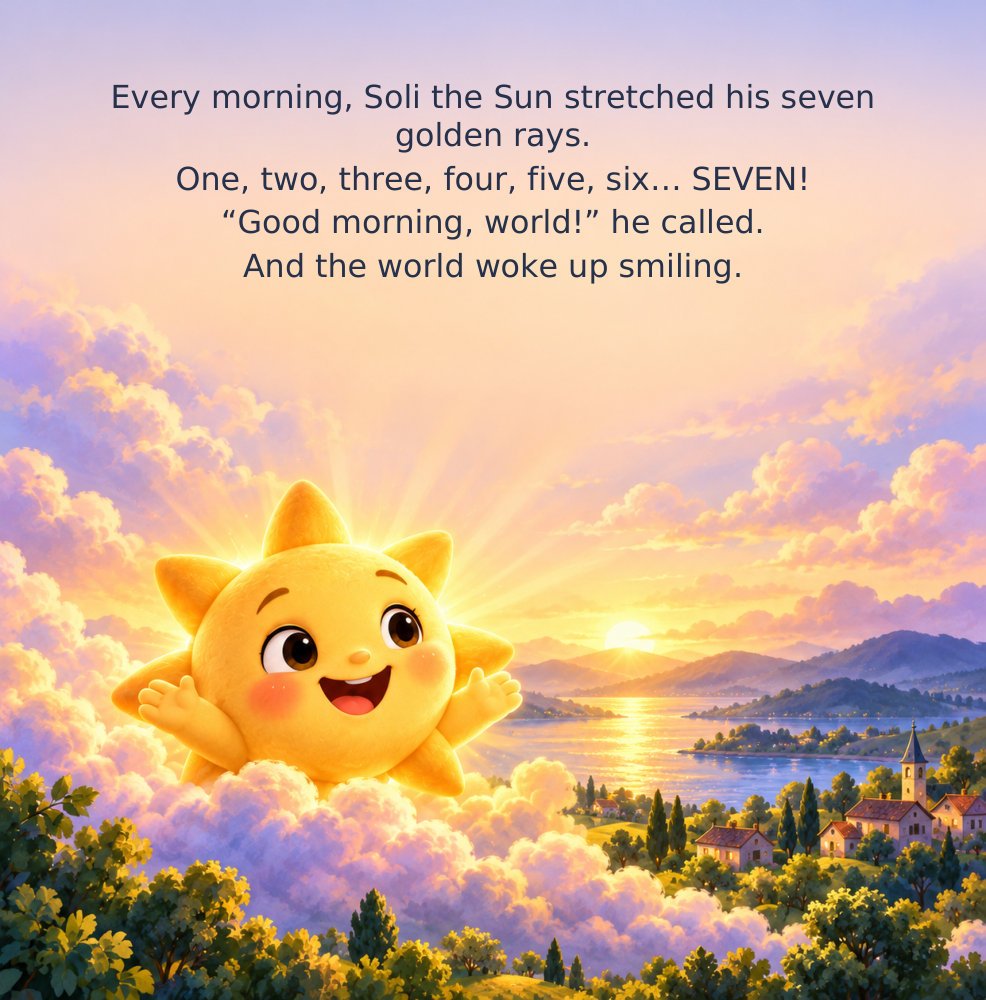 The Sun Who Needed a Pillow interior sample 1