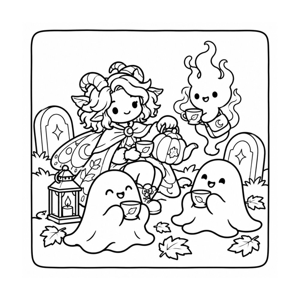 Cozy Halloween Nights interior sample 2